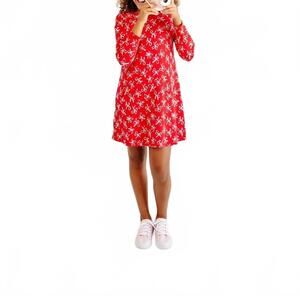 NEW BEAUFORT BONNET bustling bows polly play dress in red